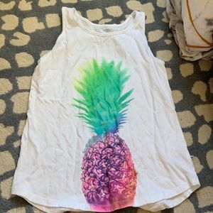 pineapple tank top! super cute and comfy